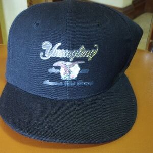 NEW Yuengling Brewery Black Cap, Baseball Hat w/ Bald Eagle